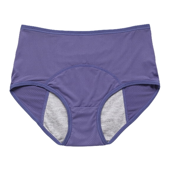 Leakproof Sanitary Pants for Women, Medium to High Waisted Incontinence Underwear for Plus Size (40–150kg), L–8XL