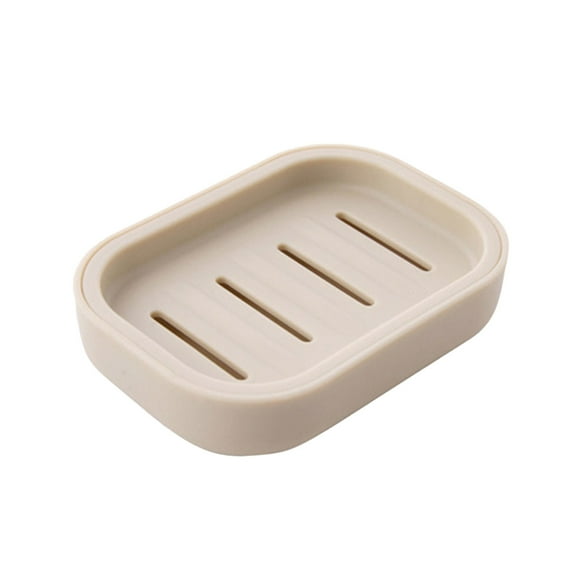 Leakproof Soap Dish with Lid & Draining Layer, Shatterproof Travel Bar Soap Holder Case Container, Portable Travel Size Toiletries Essentials for Camping, Gym, Bathroom
