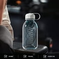 thumbnail image 1 of Leakproof Sports Water Bottle with Handle – 1500ml BPA-Free Gym & Yoga Bottle, Sweat-Proof Design for Fitness, Travel, and Outdoor Workouts (Lightweight, Dishwasher-Safe, White), 1 of 6