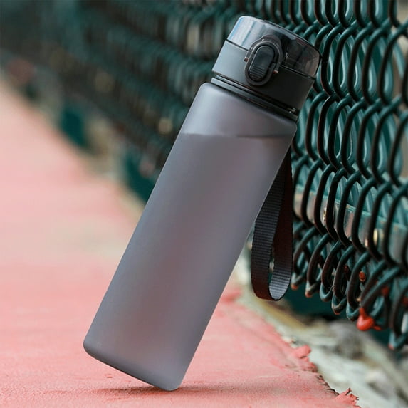 Leakproof Sports Water Bottle with Handle, 560ml Compact Water Bottle for Fitness, Gym, Yoga, and Outdoor Exercise, Portable Hydration Cup