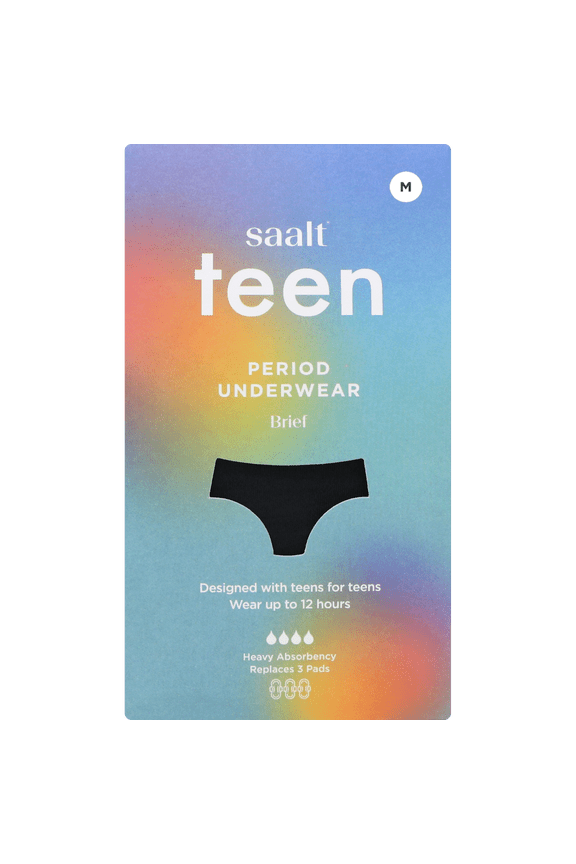 Leakproof Teen Period Brief - Period Underwear - Heavy Absorbency
