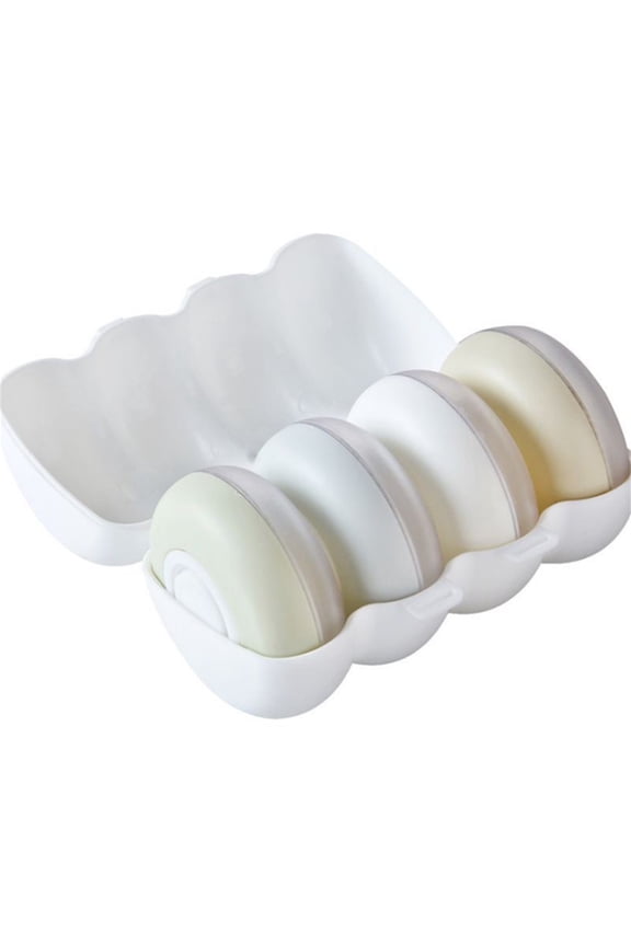 Leakproof Travel Bottles Press-Type Shampoo Containers Cosmetic Storage Pods for Toiletries and Personal Care Essentials On The Go Portable and Reusable for Carry On Travel and Gym Bags Akmoler