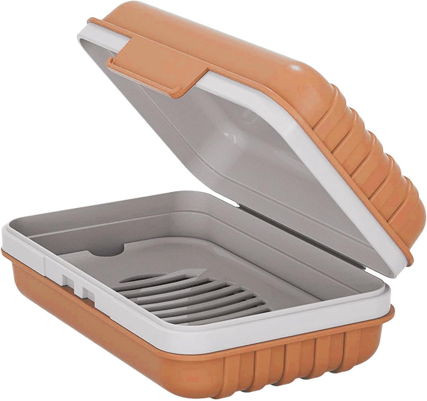 Leakproof Travel Soap Dish with Lid Draining Soap Bar Holder Travel