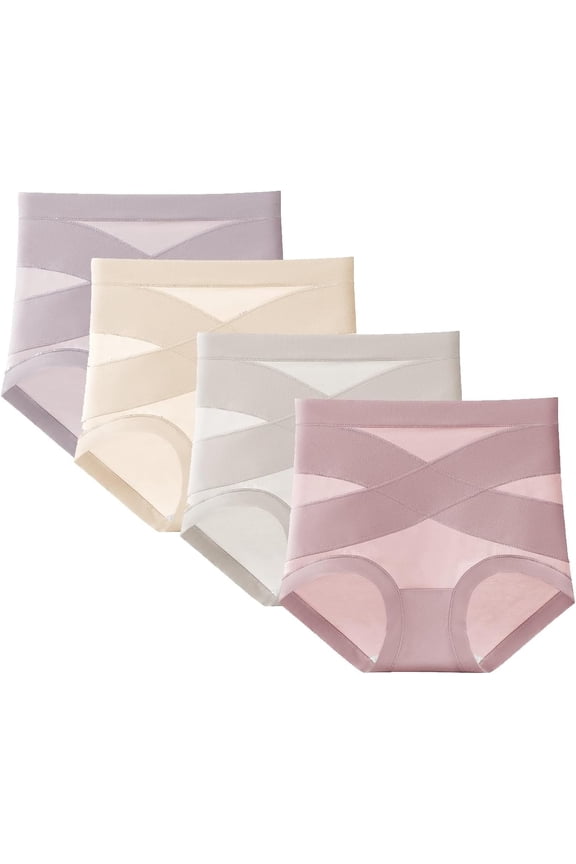 Leakproof Tummy Control Panties, Ultimate Comfort Shaping Panties, High Waisted Underwear,Seamless Cotton Briefs