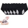 thumbnail image 1 of Leakproof Underwear Panties  for Women, Middle Waisted Panties for Women over 60, Reusable Protective Briefs, 1 of 9