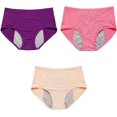 thumbnail image 1 of Leakproof Underwear for Women Over 60 Washable Incontinence Underwear Plus Size Reusable Leak Proof Briefs Panties, 1 of 8