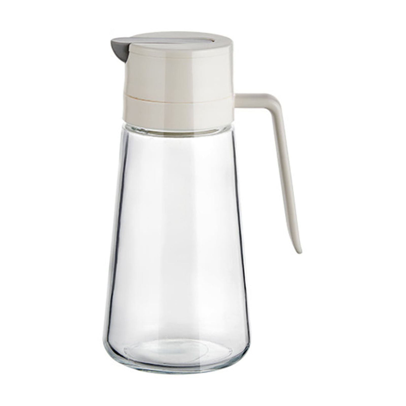 Leakproof Vinegar Pot with Sticker Soy Sauce Pot Automatic Open & Close