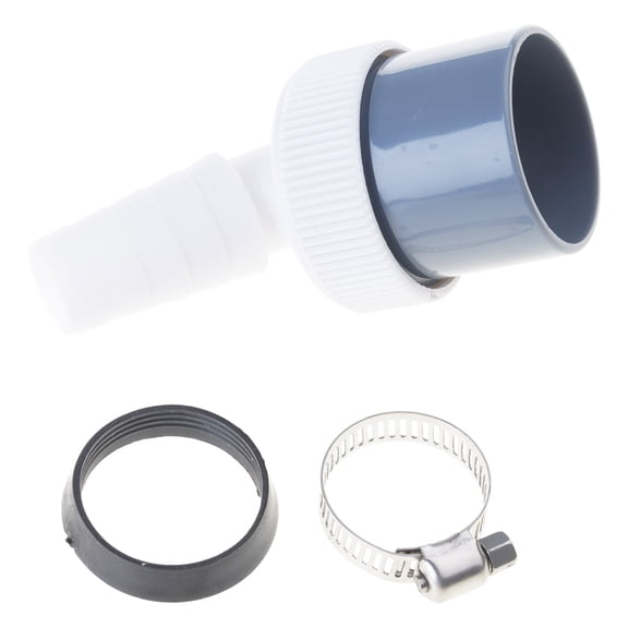 Quick Connecting Washing Machine Drain Adapter for Small Spaces Metal Fasteners Prevent Looseness in Laundry Kitchen