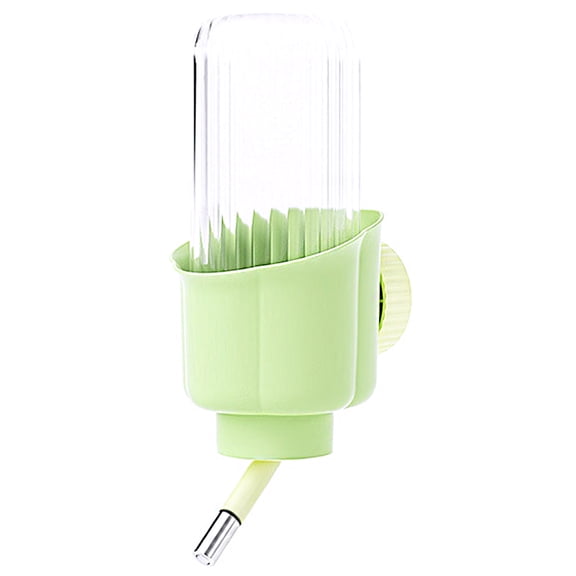Leakproof Water Dispenser for Small Pet Cage Mounted Quiet Drinking Bottle Waterer Bottle for Hamster Rabbits Squirrels