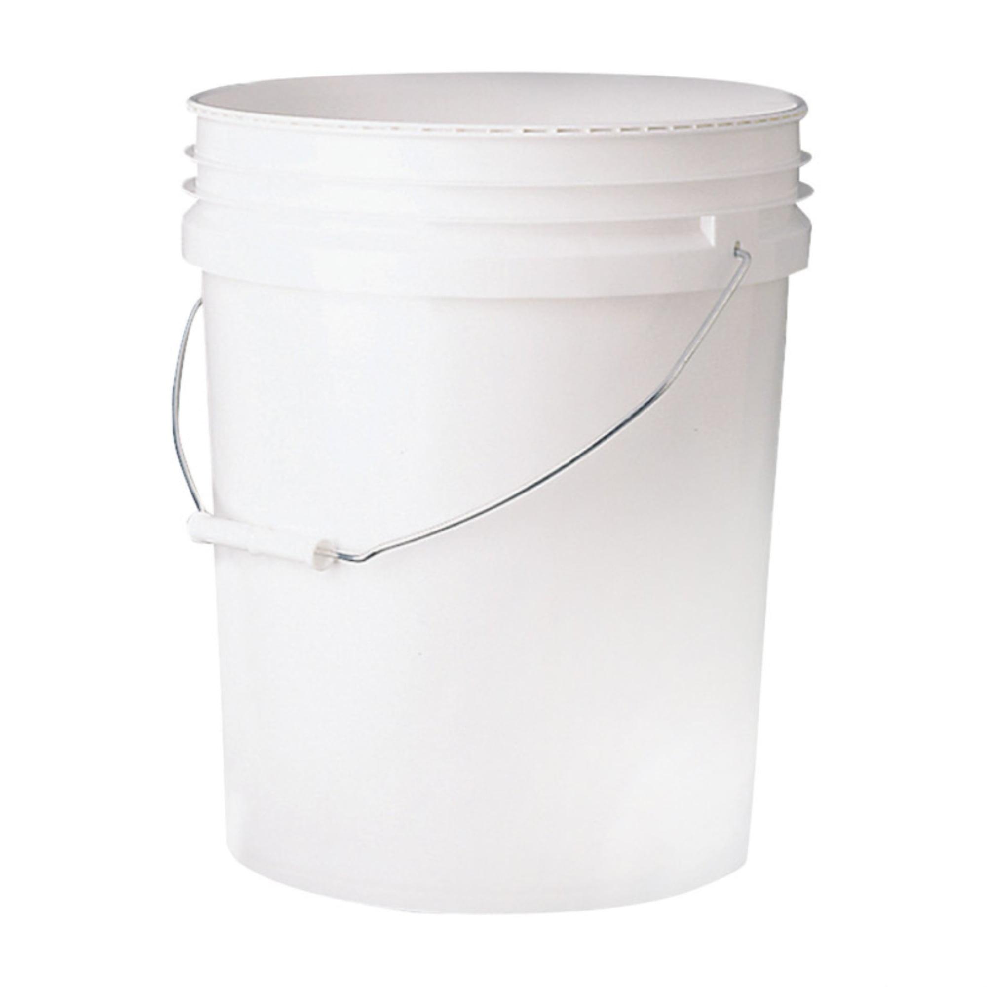 United States Plastic Buckets Tight Fitting Lids Storage 4 Gallon Pack of 10