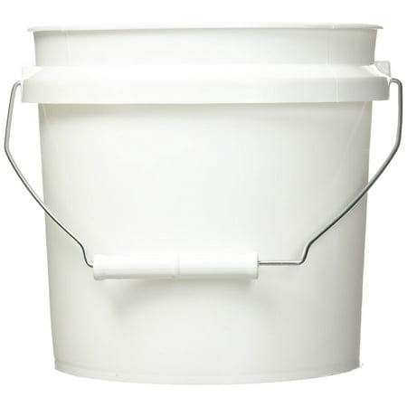 LEAKTITE 1-Gallon White Plastic Pail 01GL024