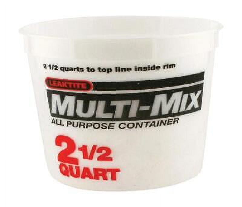 2.5 qt. Natural Multi-Mix Container - Argee - RG518 – Epoxy Systems  International