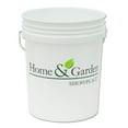 thumbnail image 1 of Leaktite 05GLHGS Home And Garden White Plastic Pail - 5 Gallon, 1 of 1
