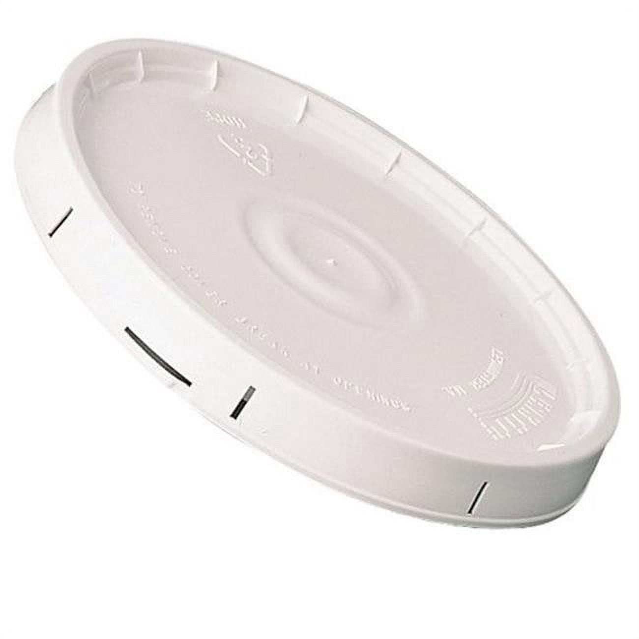 Leaktite LD905GWH010 Plastic Lid for Bucket 5 gal - pack of 10 - Walmart.com