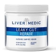 thumbnail image 1 of Liver Medic Leaky Gut Repair Max Support, Gut Health Supplement L-Glutamine, NAG, Aloe, Slippery Elm Bark, for IBS, Heartburn, GERD, Non-GMO Powder (180 Grams), 1 of 10