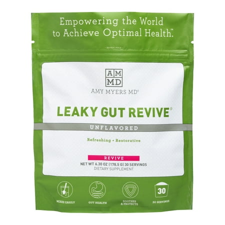 Leaky Gut Revive for Leaky Gut Repair Amy Myers MD, Gut Health Dietary Supplement, 1 Month Supply