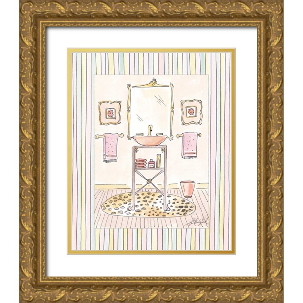Leal, Steve 15x18 Gold Ornate Wood Framed with Double Matting Museum Art Print Titled - Powder ...