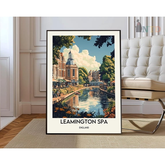 Leamington Spa Poster, Leamington Spaleamington Spa Print, Leamington Spa Photo, Leamington Spa Poster Print Wall Art, Modern Wall Decor, 8x12 UNFRAMED