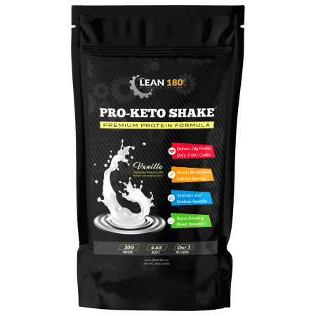 Lean 180 | Pro Keto Shake - Delicious Low Carb, Low Sugar, Clean ...