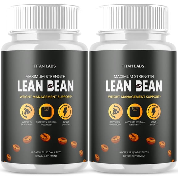 Lean Bean Advanced Formula Pills Supporting Your Active Lifesyle Naturally LeanBean 120 Capsules