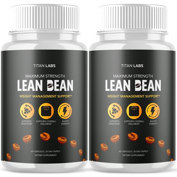 Lean Bean Advanced Formula Pills Supporting Your Active Lifesyle Naturally LeanBean 120 Capsules