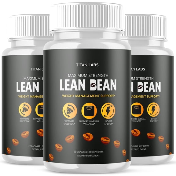 Lean Bean Advanced Formula Pills Supporting Your Active Lifesyle Naturally LeanBean 180 Capsules