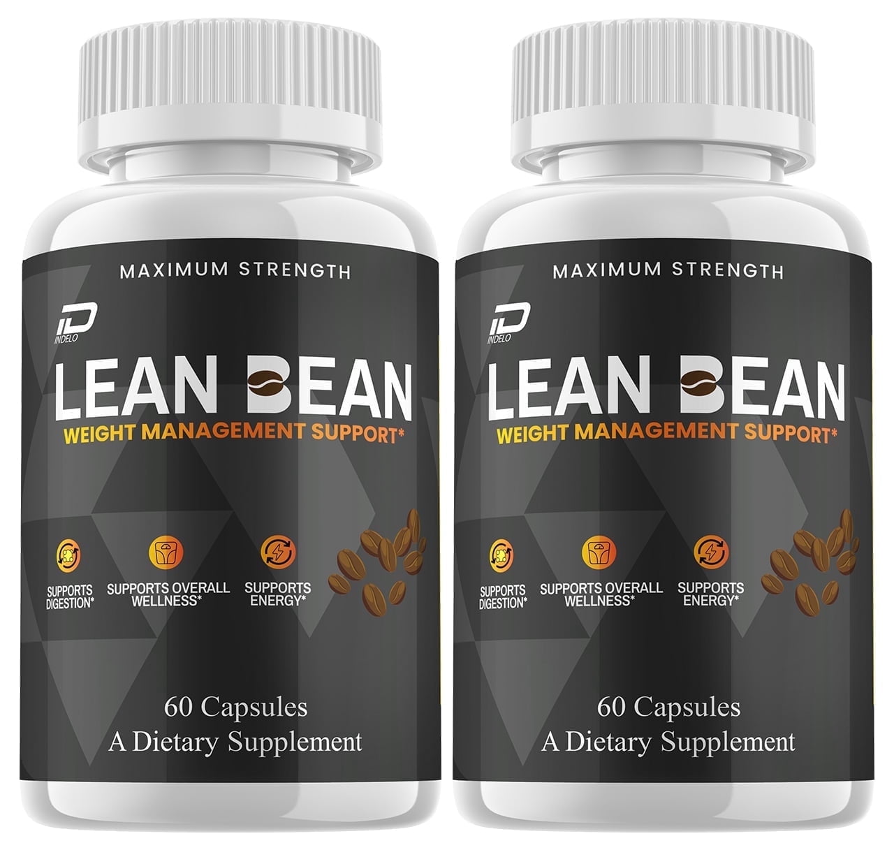 Lean Bean Keto Capsules - Lean Bean Pills Advanced Formula, Maximum Strength, 2 Pack, 120 Capsules