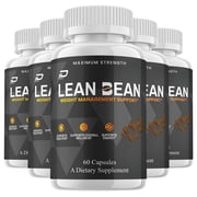 Lean Bean Keto Capsules - Lean Bean Pills Advanced Formula, Maximum Strength, 5 Pack, 300 Capsules