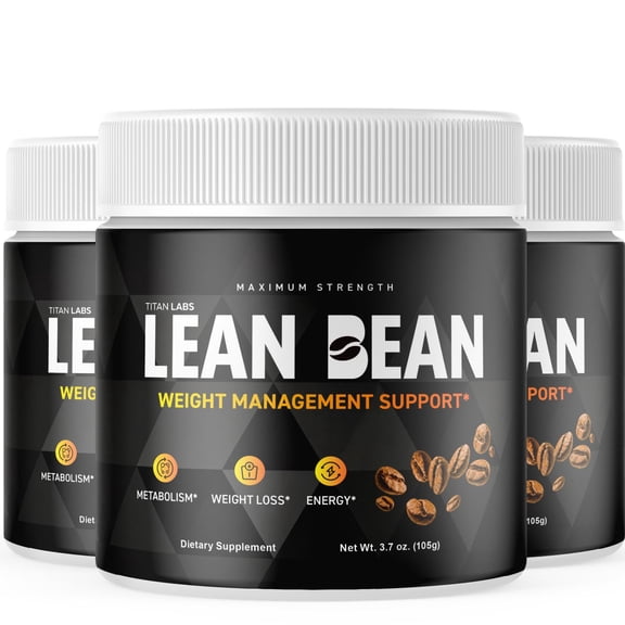 Lean Bean Powder Advanced Formula Supplement to Support Active Lifestyle LeanBean 90 Servings