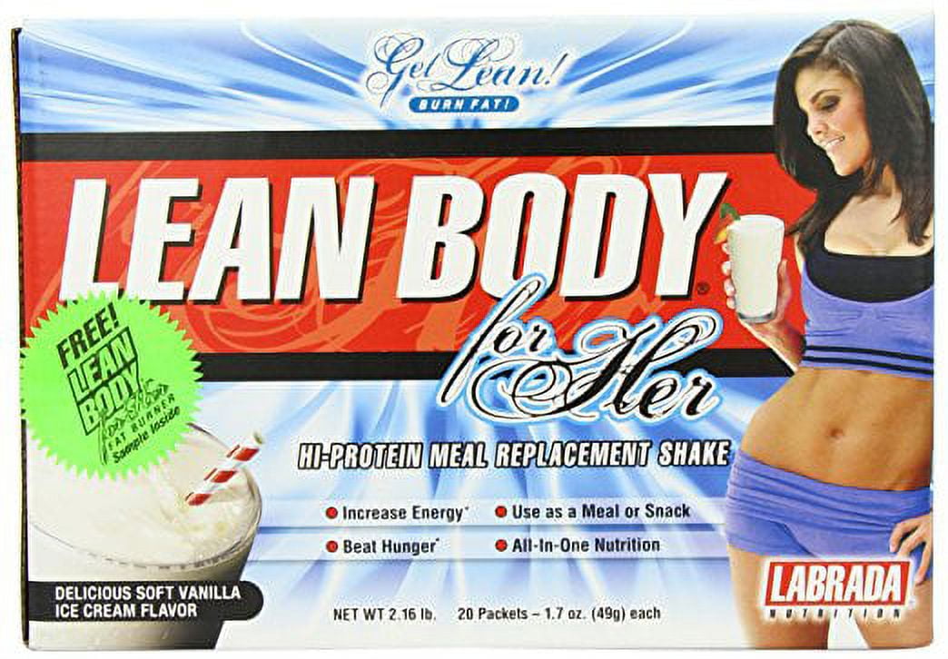 Lean Body For Her Vanilla, 20ct