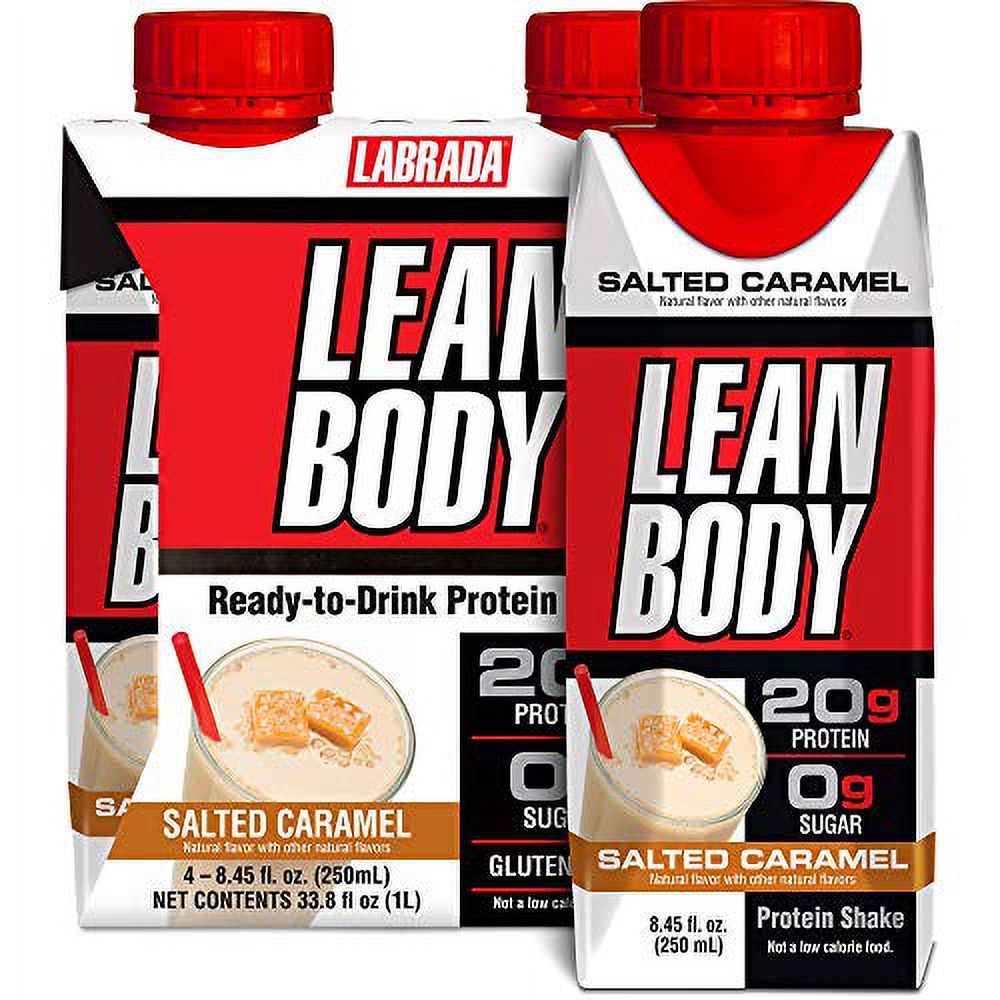 Lean Body ReadytoDrink Salted Caramel Protein Shake, 20g Protein