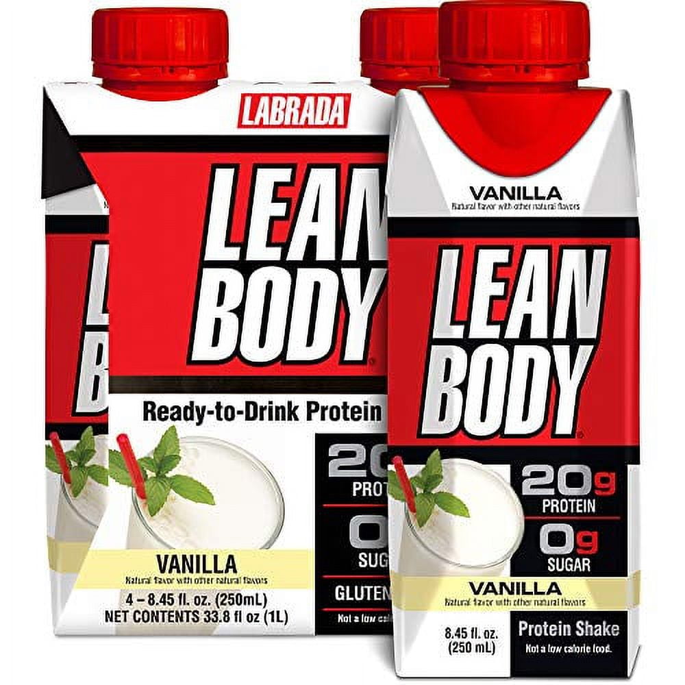 Lean Body Protein Shake Near Me Lean Body Ready-to-Drink Vanilla Protein Shake, 20g Protein, Whey Blend
