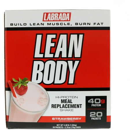 Lean Body Strawberry, 20ct