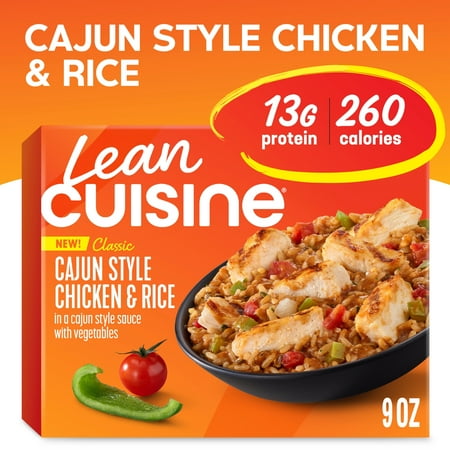 Lean Cuisine Cajun Style Chicken and Rice, Frozen Lunch or Dinner Frozen Meals 9 oz