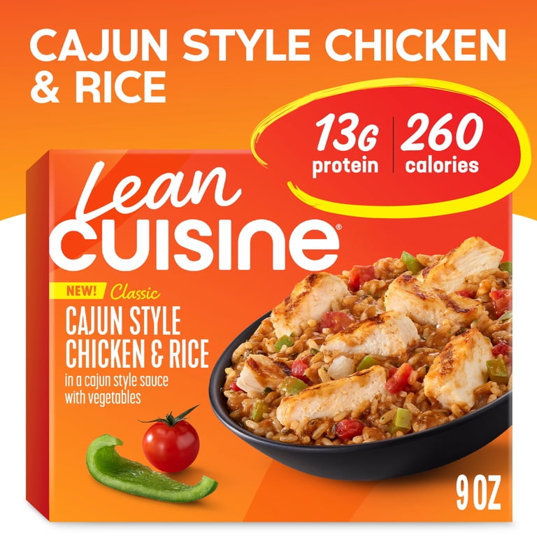 Lean Cuisine Cajun Style Chicken and Rice, Frozen Lunch or Dinner