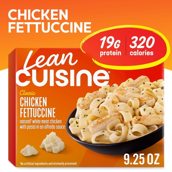 Lean Cuisine Chicken Fettuccine Pasta Frozen Meal, 9.25 oz
