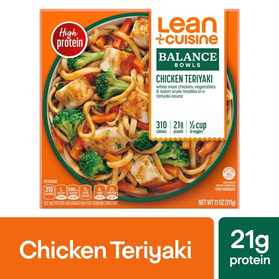 Lean Cuisine Chicken Teriyaki Bowls Meal, 11 oz (Frozen)
