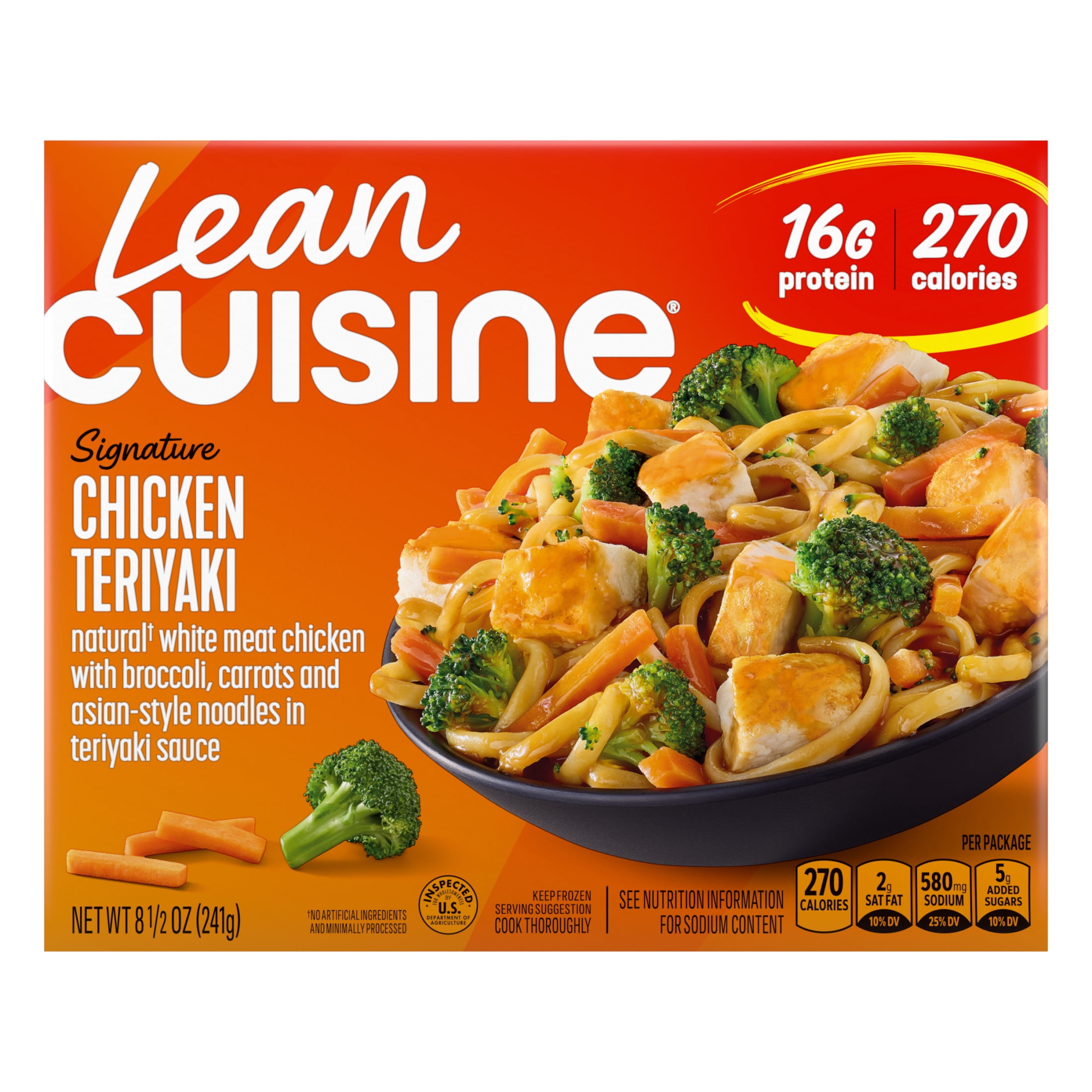 Lean Cuisine Chicken Teriyaki Frozen Meals, Microwave Lunch or