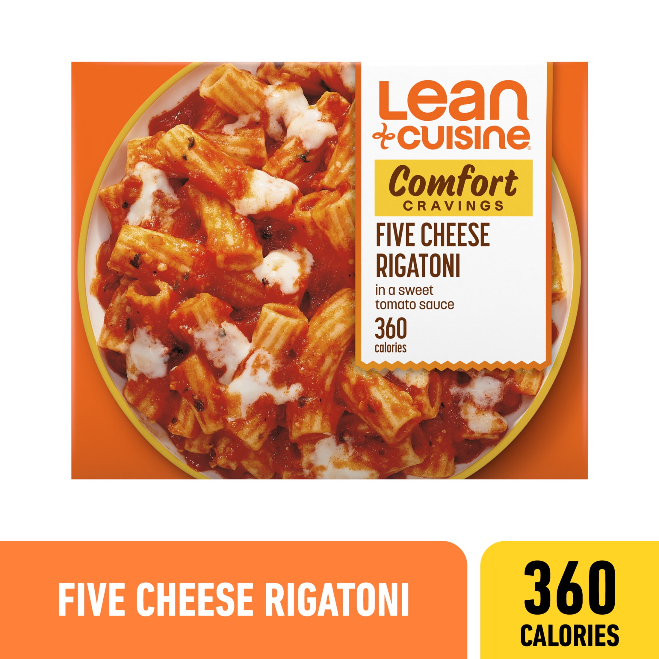 Lean Cuisine Favorites Five Cheese Rigatoni Microwavable Meals for Lunch or Dinner, 10 oz (Frozen)