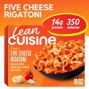 Lean Cuisine Five Cheese Rigatoni Microwave Meals for Lunch or Dinner, 10 oz (Frozen)