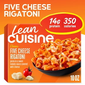 Lean Cuisine Five Cheese Rigatoni Microwave Meals for Lunch or Dinner, 10 oz (Frozen)