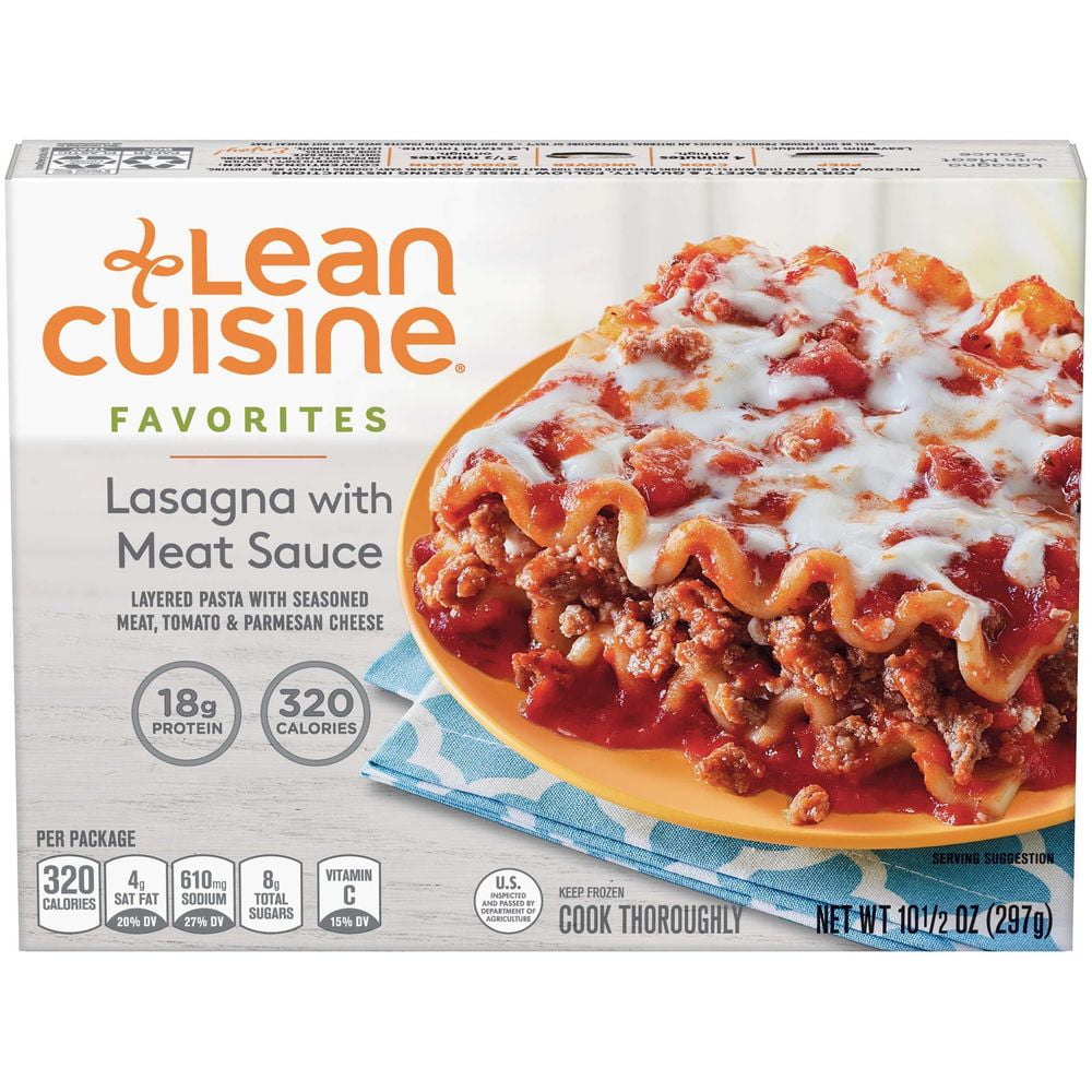 Lean Cuisine Favorites Lasagna with Meat Sauce, 10.5 Ounce -- 12 per Case.