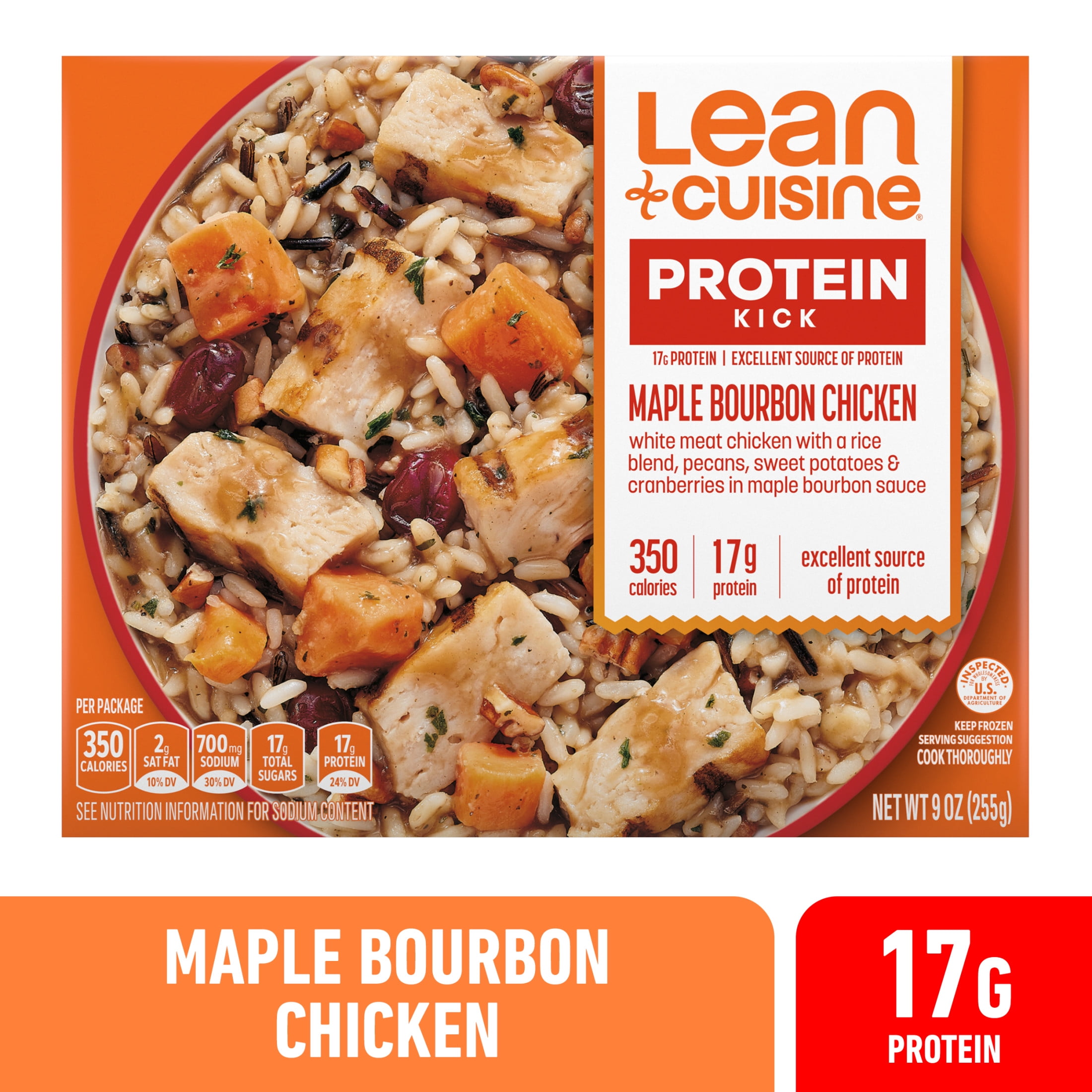 Lean Cuisine Maple Bourbon Chicken Meal, 9 oz (Frozen)
