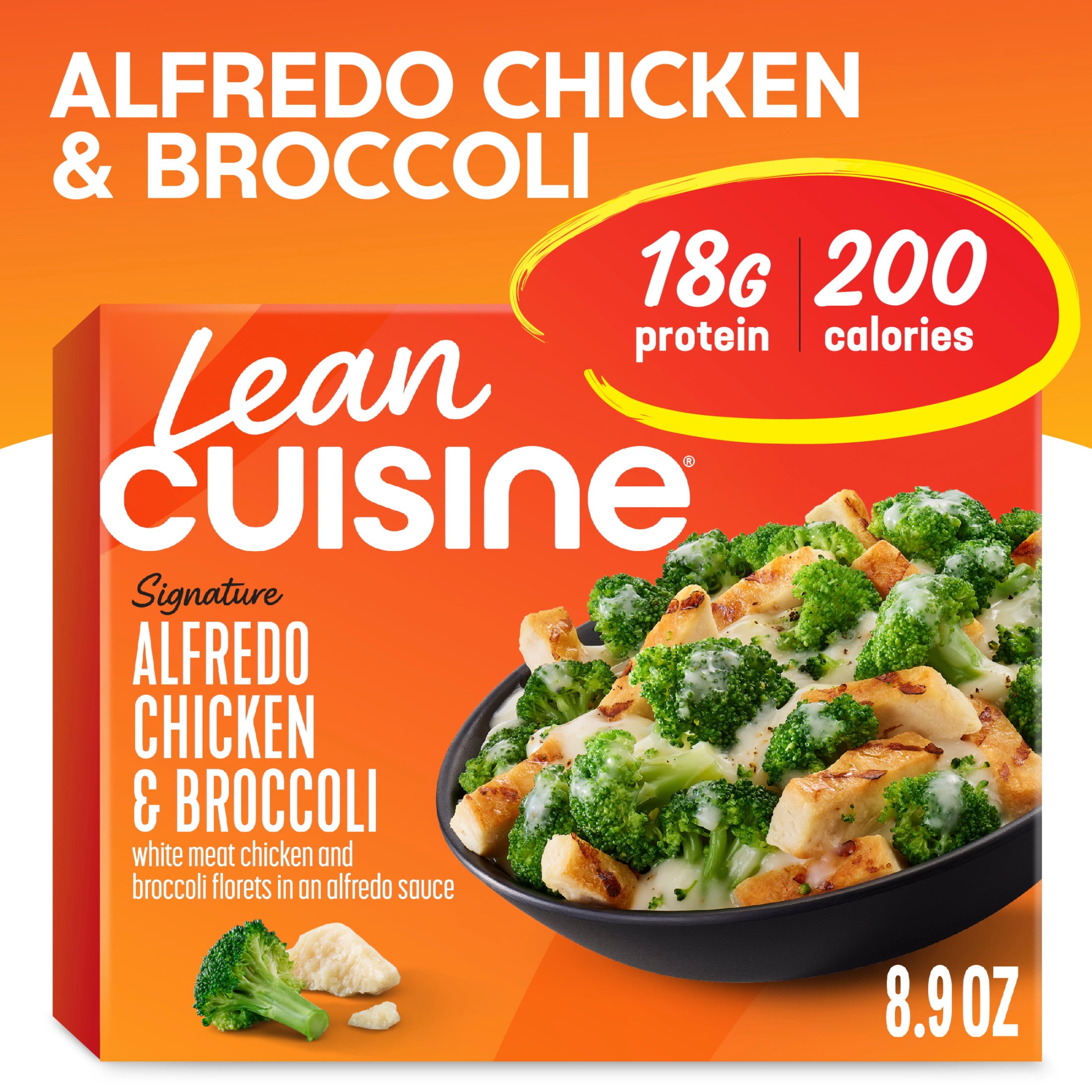 Lean Cuisine Alfredo Chicken & Broccoli, Frozen Lunch, Frozen