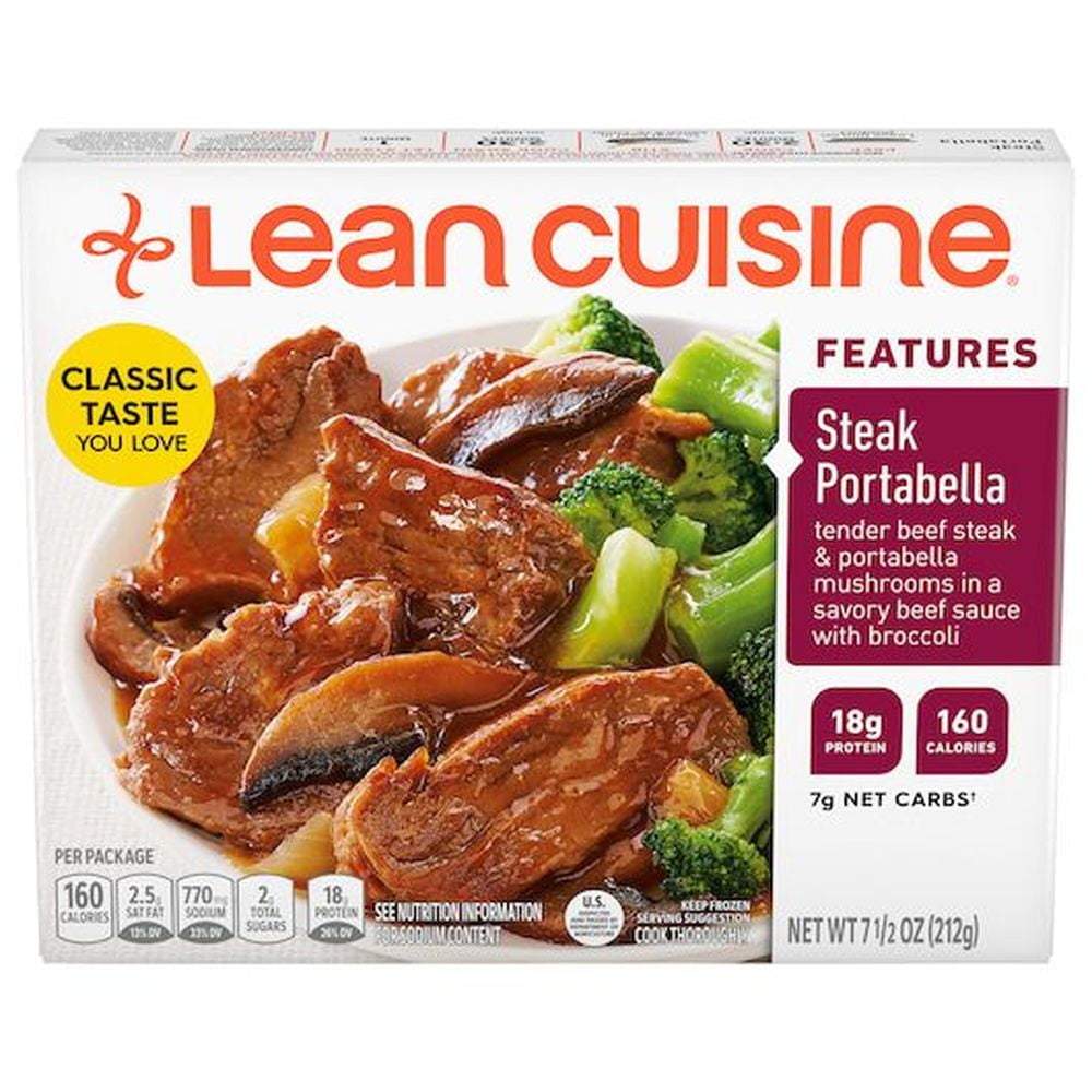 Lean Cuisine Steak Tips Portobello, 7.5 Ounce -- 12 per Case.