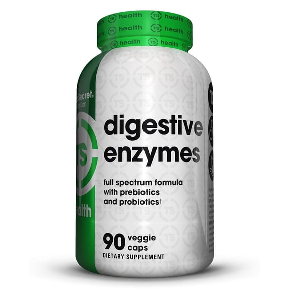Lean Digestive Enzymes by Top Secert Nutrition - 90 Capsules