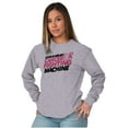 thumbnail image 1 of Lean Mean Cancer Fighting Machine BCA Women Plus Size Long Sleeve Graphic Tee Brisco Brands 2X, 1 of 5