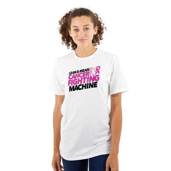 Lean Mean Cancer Fighting Machine BCA Women's Graphic T Shirt Tees Brisco Brands X