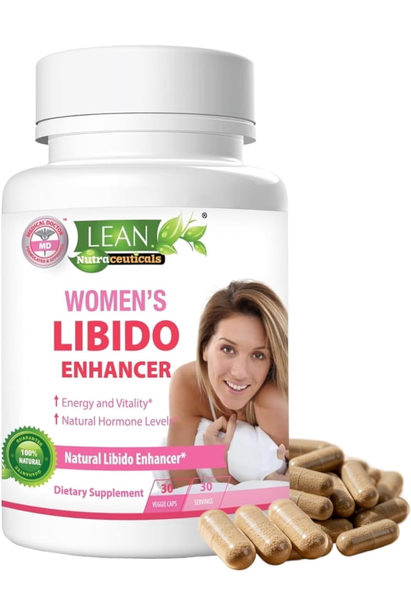 Women's Libido Enhancer Capsules, MD Formulated Libido Booster Hormone Supplements for Sex Drive