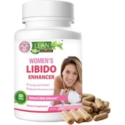 LEAN Nutraceuticals Womens Libido Enhancer Capsules, MD Formulated Libido Booster Hormone Supplements for Sex Drive